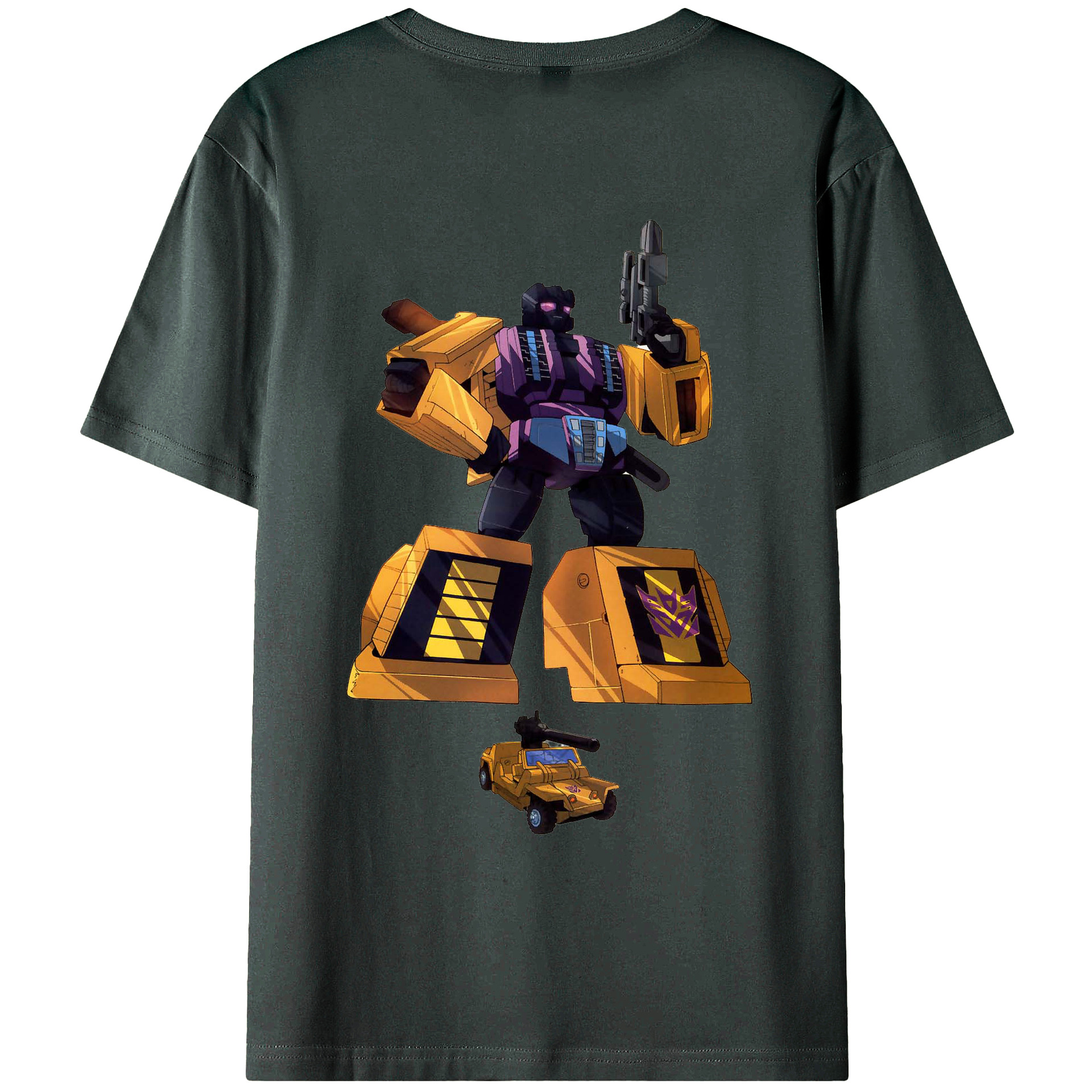 （画像用）  綿100％ メンズ半袖Tシャツ（バックプリント） 通気性
